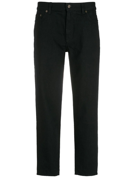  Saint Laurent Vaqueros Rectos - Negro 
