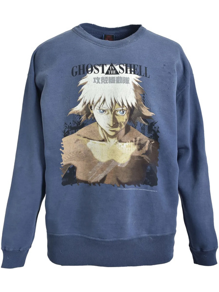  Saint Mxxxxxx Sudadera Ghost In The Shell - Azul 