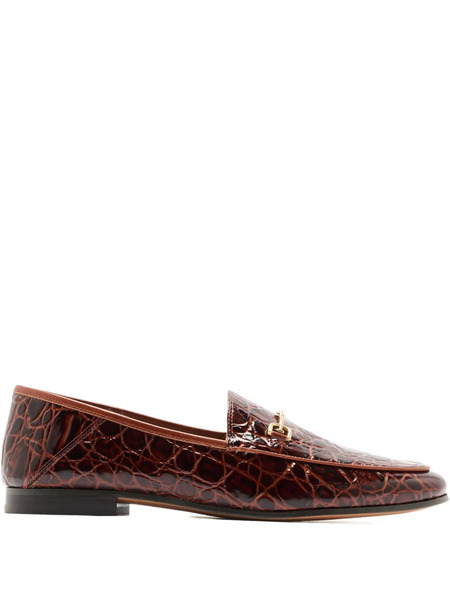  Sam Edelman Mocasines Con Efecto De Piel De Cocodrilo - Marrón 