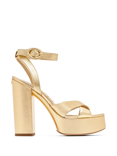  Sam Edelman Sandalias Sabrina Con Plataforma - Dorado 