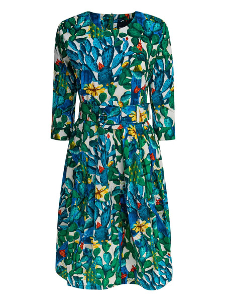  Samantha Sung Vestido Midi Rachel - Azul 