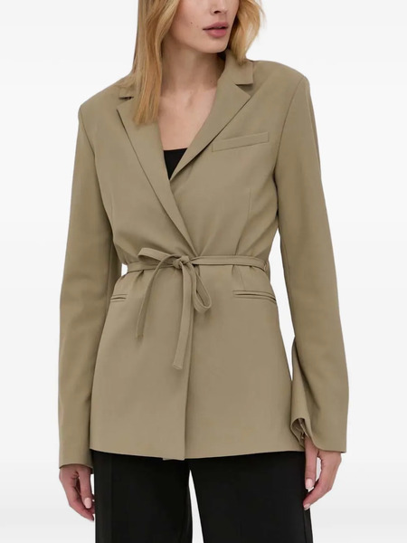  Samsoe Samsoe Blazer Con Cintura Lazada - Verde 