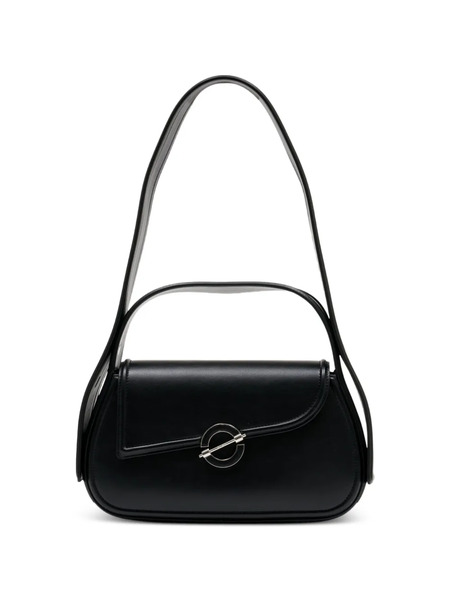  Samsoe Samsoe Bolso De Hombro Sahero De Piel - Negro 