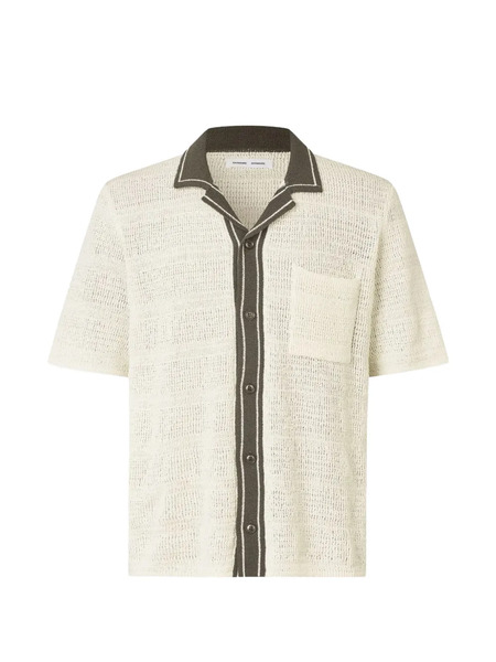  Samsoe Samsoe Camisa Con Bolsillo En El Pecho - Neutro 