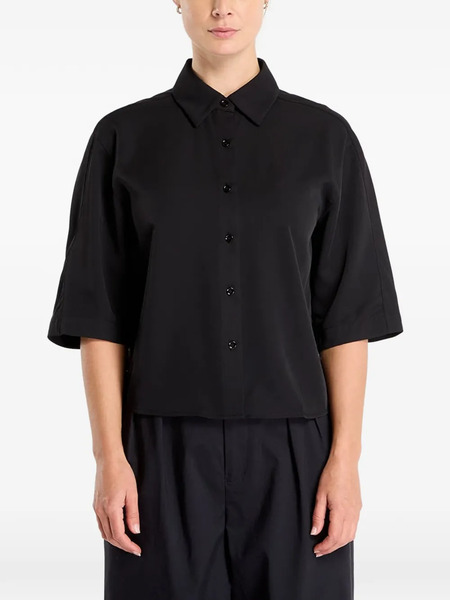  Samsoe Samsoe Camisa Samargot De Manga Corta - Negro 