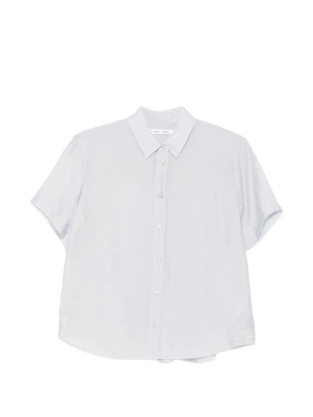 Samsoe Samsoe Camisa Samina De Manga Corta - Azul 