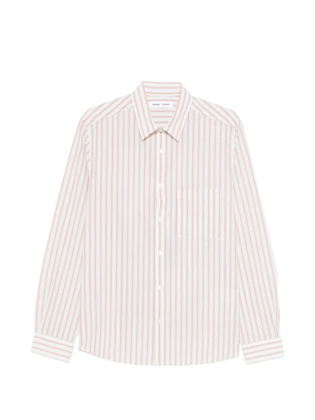  Samsoe Samsoe Camisa Saryan X A Rayas Con Bolsillo - Neutro 