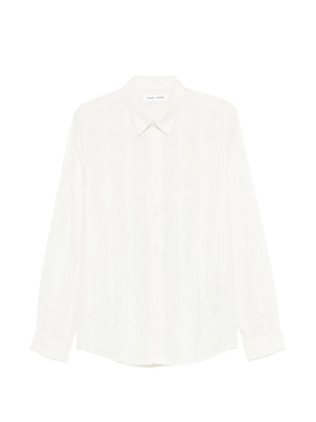  Samsoe Samsoe Camisa Saryan X A Rayas - Neutro 