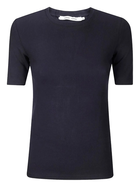  Samsoe Samsoe Camiseta De Canalé Salexo - Azul 