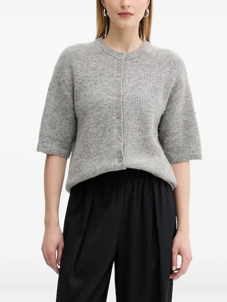  Samsoe Samsoe Cárdigan De Canalé Con Botones - Gris 