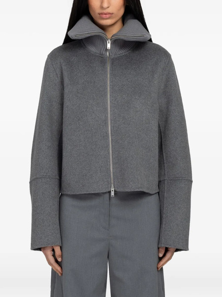  Samsoe Samsoe Chaqueta Sacleo Con Cuello De Canalé - Gris 