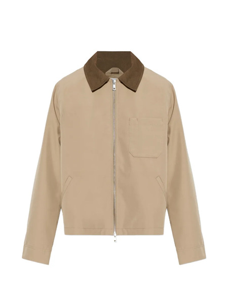  Samsoe Samsoe Chaqueta Sarobinson Con Cuello De Pana - Neutro 