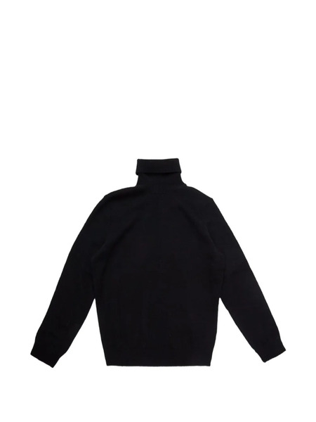  Samsoe Samsoe Jersey Isak Con Cuello Alto - Negro 