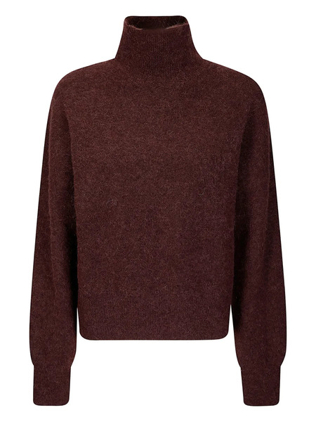  Samsoe Samsoe Jersey Nola Con Cuello Alto - Rojo 