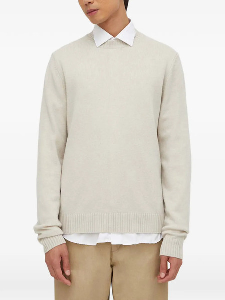  Samsoe Samsoe Jersey Sylli Con Cuello Redondo - Neutro 