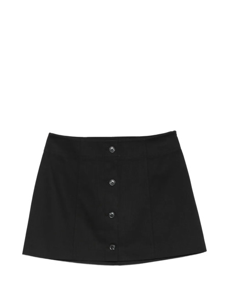  Samsoe Samsoe Minifalda Sabonnie Con Botones - Negro 