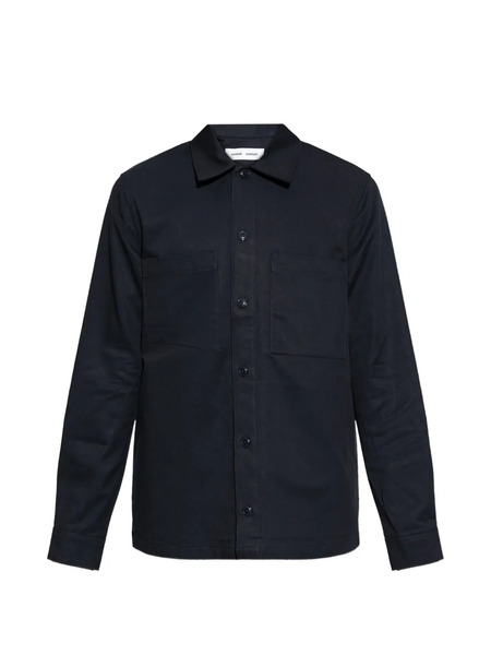  Samsoe Samsoe Sobrecamisa Sataka Con Botones - Azul 