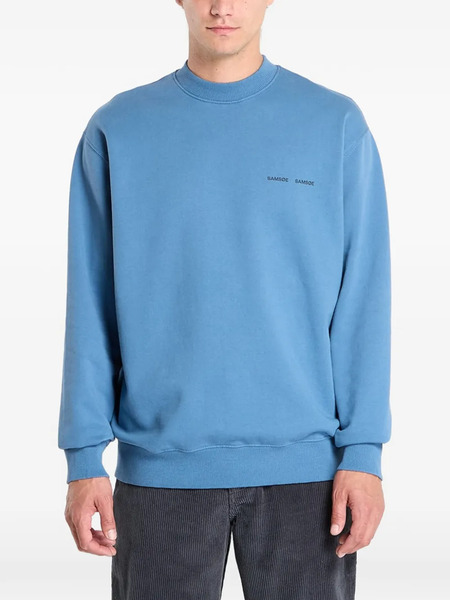 Samsoe Samsoe Sudadera Con Logo Estampado - Azul 