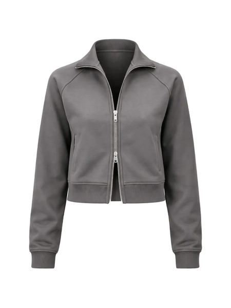  Samsoe Samsoe Top Con Cuello De Cremallera - Gris 