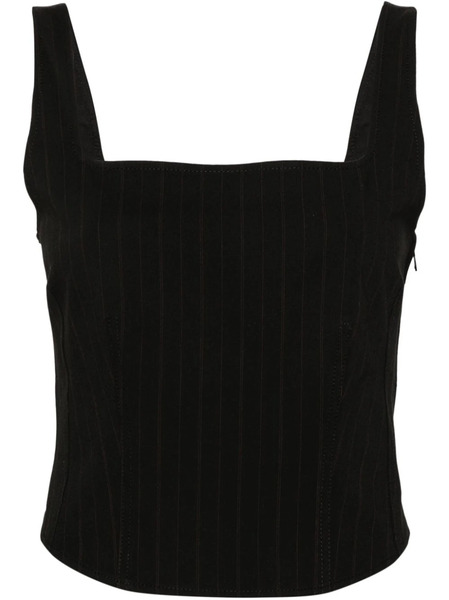  Samsoe Samsoe Top Corto Salot - Negro 