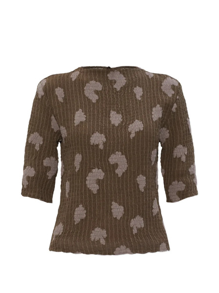  Samsoe Samsoe Top Safrida Con Estampado Floral - Marrón 