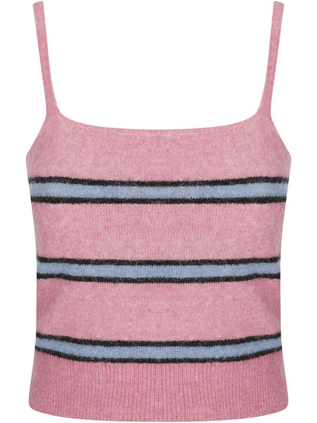  Samsoe Samsoe Top Sanoura A Rayas - Rosa 