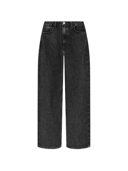  Samsoe Samsoe Vaqueros Con Apliques - Gris 