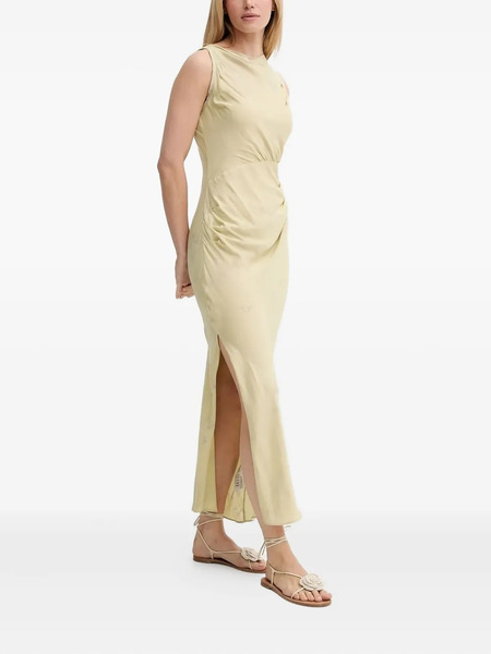  Samsoe Samsoe Vestido Sahira Con Cuello Desbocado - Neutro 