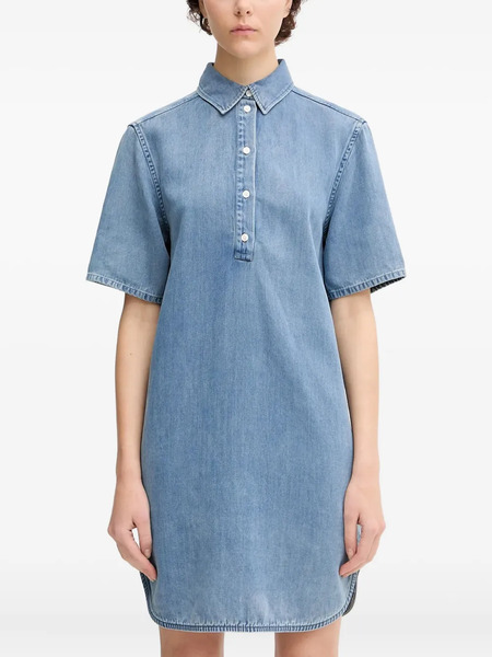  Samsoe Samsoe Vestido Vaquero - Azul 