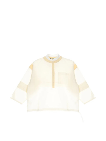  Samuel Guì Yang Blusa A Paneles - Blanco 