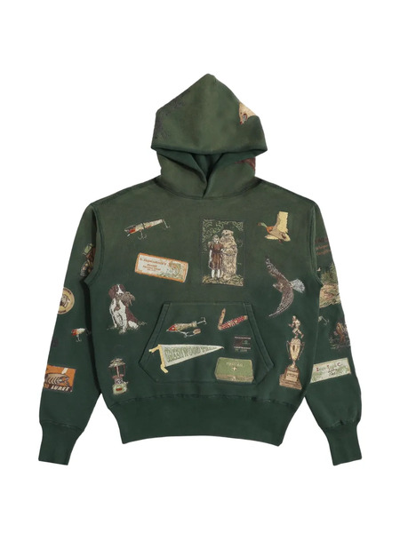  Samuel Zelig Sudadera Trail Con Capucha - Verde 