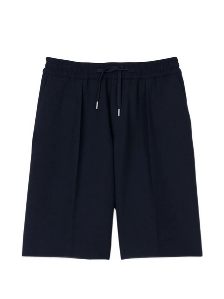  Sandro Bermudas Con Cordones Y Pinzas - Azul 