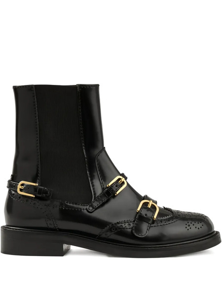 Sandro Botas Con Detalle De Hebilla - Negro 