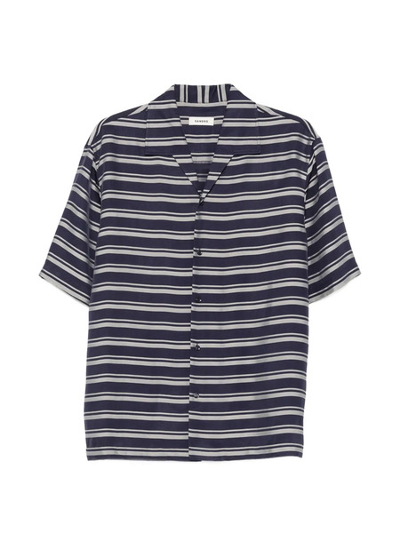  Sandro Camisa A Rayas - Azul 