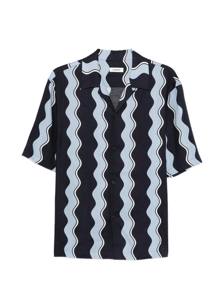  Sandro Camisa Con Botones - Azul 