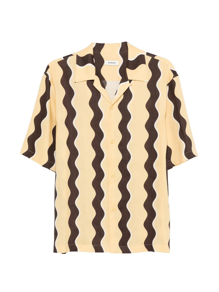  Sandro Camisa Con Botones - Neutro 
