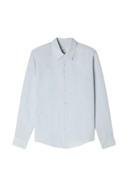  Sandro Camisa De Manga Larga - Azul 