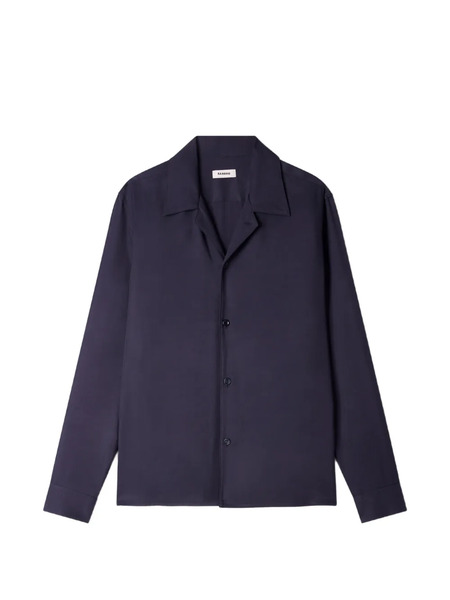  Sandro Camisa De Manga Larga - Azul 