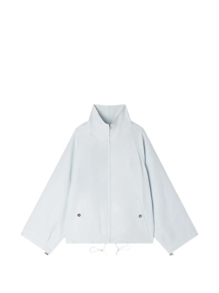  Sandro Chaqueta Con Logo Bordado - Azul 