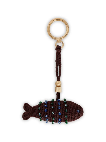  Sandro Charm Para Bolso Con Forma De Pez - Marrón 