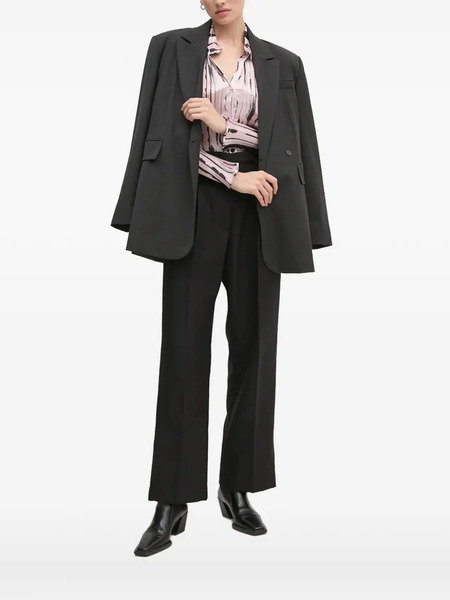  Sandro Ferrone Camisa Plisada - Rosa 