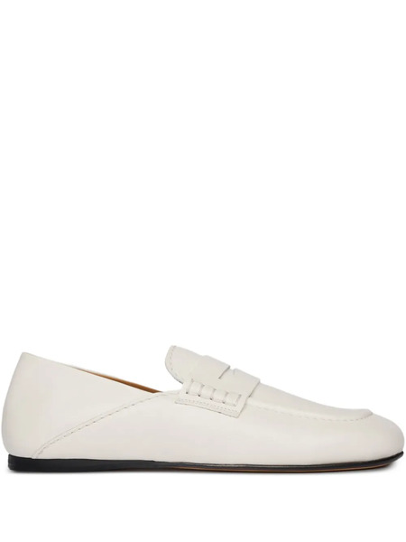  Sandro Mocasines Con Talón Plegable - Blanco 
