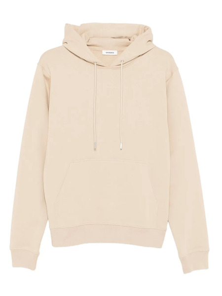  Sandro Sudadera Con Detalle Del Logo - Neutro 