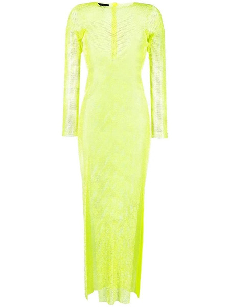 Santa Brands Vestido Semitransparente - Verde 