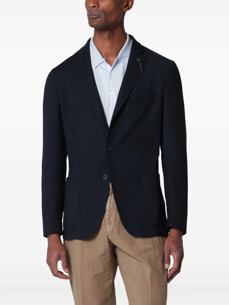  Santaniello Blazer Con Botones - Azul 