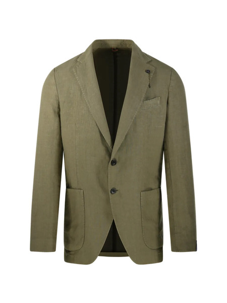  Santaniello Blazer Con Botones - Verde 