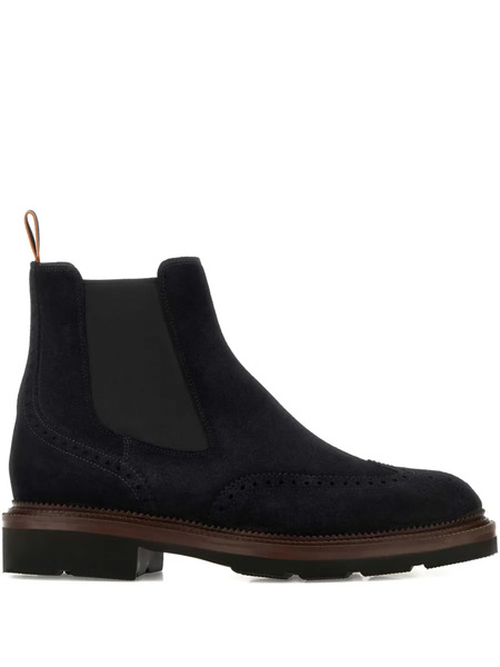  Santoni Botas Chelsea De Ante - Azul 