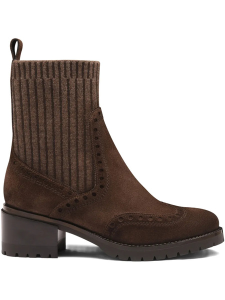  Santoni Botas De Ante - Marrón 