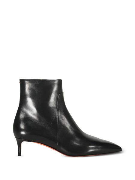  Santoni Botines Con Puntera En Punta - Negro 