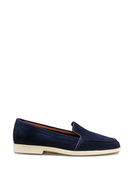  Santoni Mocasines Con Puntera Redondeada - Azul 